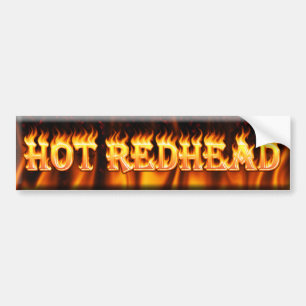 Autocollant De Voiture roux chaud