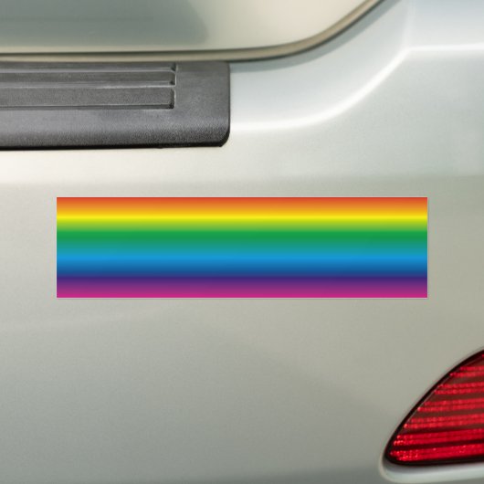 AUTOCOLLANT DE VOITURE ROY G BIV (En voiture)