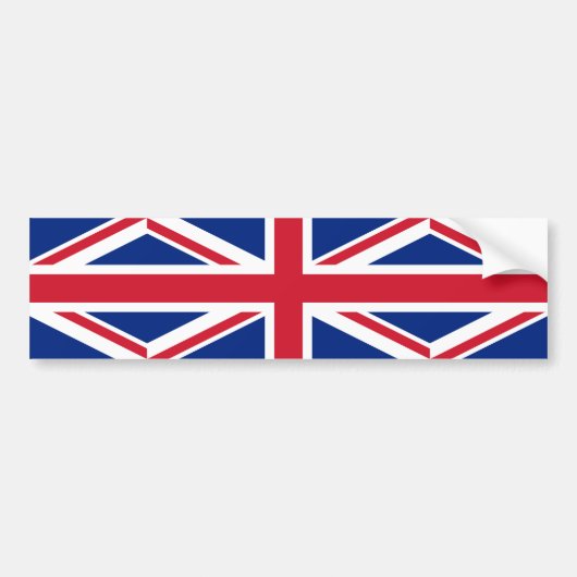 Autocollant De Voiture Royaume-Uni (British Flag) (Union Jack) (Royaume-U (Devant)