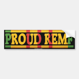 Autocollant De Voiture Ruban fier du vétéran VSM de REMF Vietnam