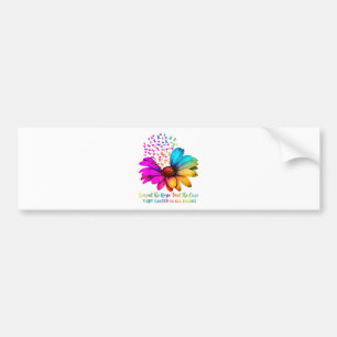 Autocollant De Voiture Rubans Fleur de Toutes et Chaque Couleur pour lutt