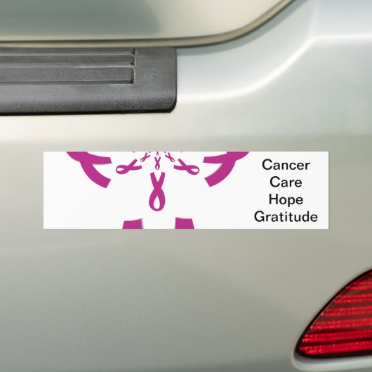 Autocollant De Voiture Rubans rose Cancer du sein Sensibilisation Art Imp (En voiture)
