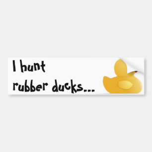 Autocollant De Voiture Rubberduck jaune