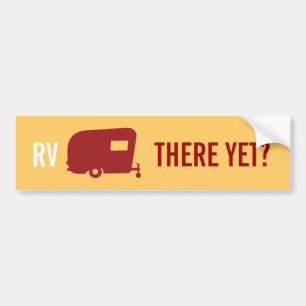 Autocollant De Voiture Rv là encore ? - Humour de remorque de voyage