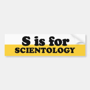 AUTOCOLLANT DE VOITURE S EST POUR LE SCIENTOLOGY