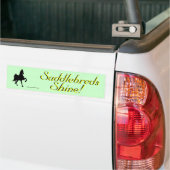 Autocollant De Voiture Saddlebreds (Sur camion)