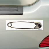 Autocollant De Voiture #safeplace de #safetypin d'adhésif pour pare-chocs (En voiture)