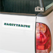 Autocollant De Voiture Sagittarius Lettering (Sur camion)