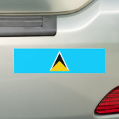 Autocollant De Voiture Sainte-Lucie (En voiture)