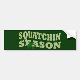 Autocollant De Voiture Saison Squatchin