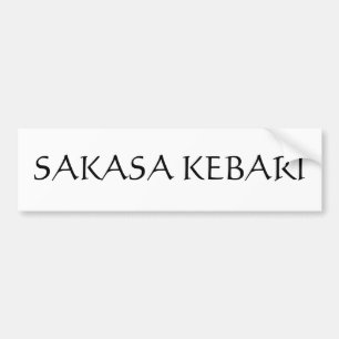 Autocollant De Voiture Sakasa Kebari