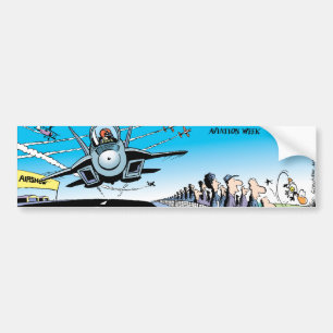 Autocollant De Voiture Salon de l'aéronautique de canard de tintement