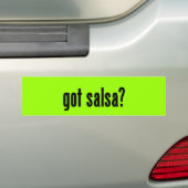 Autocollant De Voiture Salsa obtenu ? (En voiture)