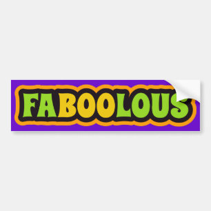 Autocollant De Voiture Salutation fabuleuse de Halloween