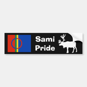 Autocollant De Voiture Sami, les personnes de l'adhésif pour pare-chocs