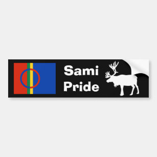 Autocollant De Voiture Sami, les personnes de l'adhésif pour pare-chocs