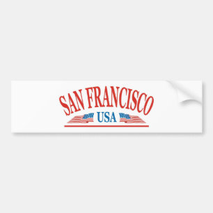 Autocollant De Voiture San Francisco la Californie Etats-Unis