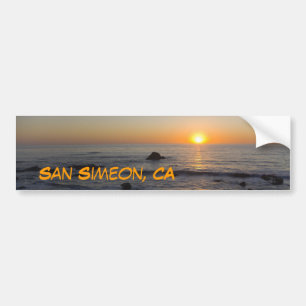 Autocollant De Voiture San Simeon, CA