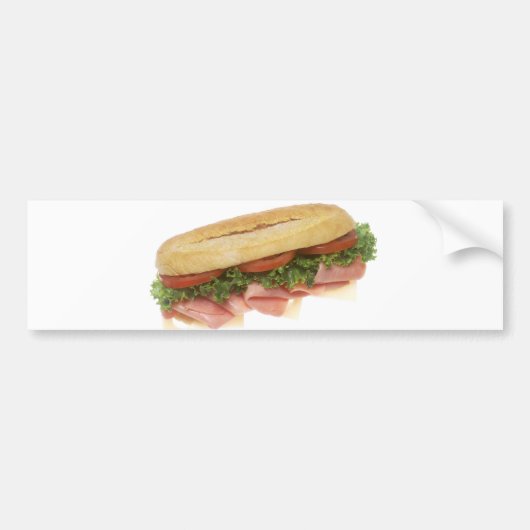 Autocollant De Voiture Sandwich à épicerie (Devant)