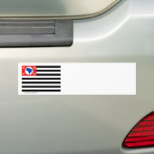 Autocollant De Voiture São Paulo, drapeau du Brésil (En voiture)