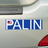 Autocollant De Voiture Sarah Palin - adhésif pour pare-chocs de drapeau (En voiture)