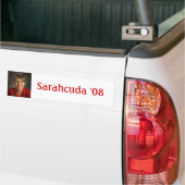 Autocollant De Voiture Sarahcuda '08 (Sur camion)