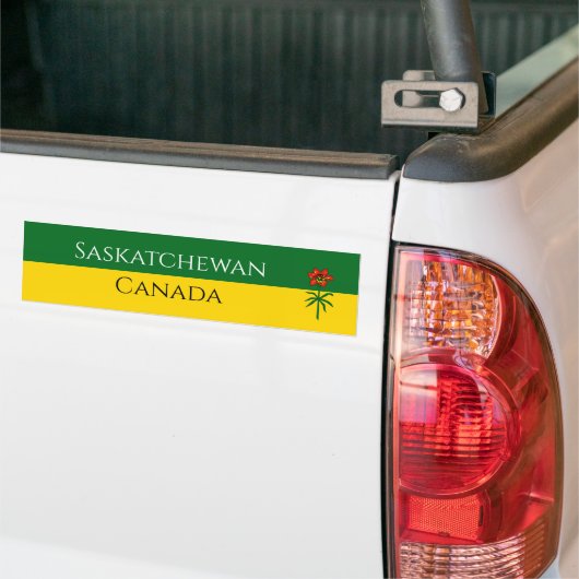 Autocollant De Voiture saskatchewan (Sur camion)