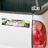 Autocollant De Voiture satomi moto "2e contact" (Sur camion)