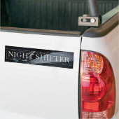 Autocollant De Voiture satomi moto "Night Shifter v2" (Sur camion)