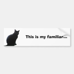 Autocollant De Voiture Saule, mon familier…