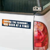 Autocollant De Voiture Sauvegarde du bumpersticker d'économie… (Sur camion)