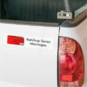 Autocollant De Voiture Sauvez le ketchup ! (Sur camion)