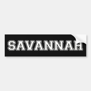 Autocollant De Voiture Savannah