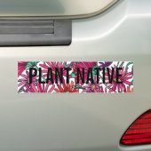 Autocollant De Voiture Save Water - Plante native (En voiture)