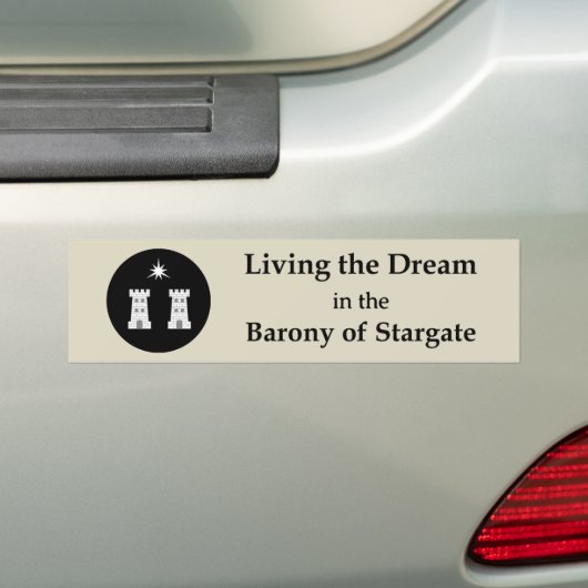 Autocollant De Voiture SCA Stargate Bumper Sticker (En voiture)