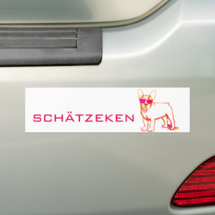 Autocollant De Voiture Schätzeken Bouledogue Français Fun
