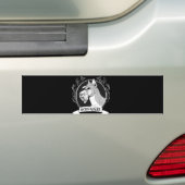 AUTOCOLLANT DE VOITURE SCHNAUZER (2) (En voiture)