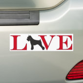 Autocollant De Voiture Schnauzer Lover Bumpersticker (En voiture)