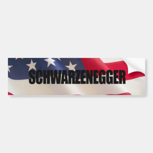 Autocollant De Voiture Schwarzenegger