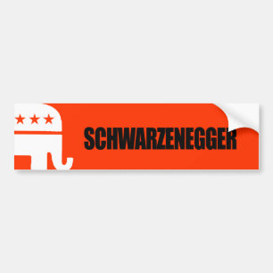 Autocollant De Voiture Schwarzenegger