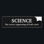 Autocollant De Voiture Science<br><div class="desc">Bumper Sticker</div>