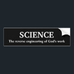 Autocollant De Voiture Science<br><div class="desc">Bumper Sticker</div>