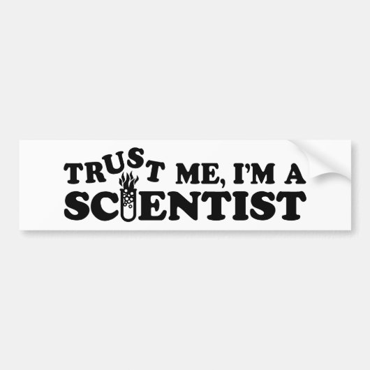 Autocollant De Voiture Scientifique (Devant)