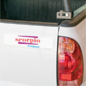 Autocollant De Voiture Scorpion LtPink (Sur camion)