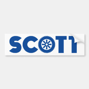 Autocollant De Voiture Scott Petrol Head