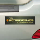 Autocollant De Voiture Scottish highlands (En voiture)