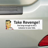 Autocollant De Voiture se venger ! (En voiture)