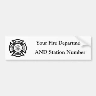 Autocollant De Voiture Secourt incendie