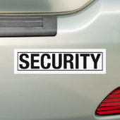 AUTOCOLLANT DE VOITURE "SÉCURITÉ " (En voiture)