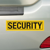 AUTOCOLLANT DE VOITURE "SÉCURITÉ " (En voiture)